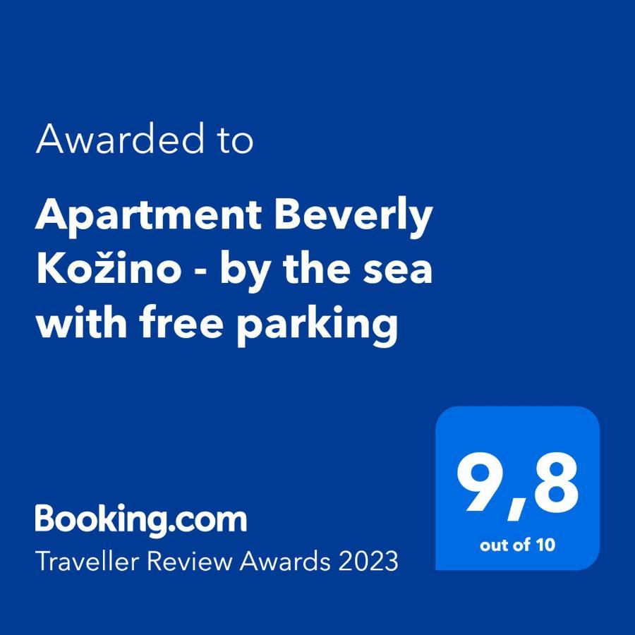 Apartment Beverly Kozino - By The Sea With Free Parking Exterior photo